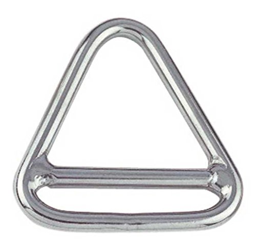 Triangle Ring mit Steg, Edelstahl, 5mm, 5mm, 52mm, 45mm Triangle Ring mit Steg, Edelstahl, 5mm, 5mm, 52mm, 45mm von Yacht Steel