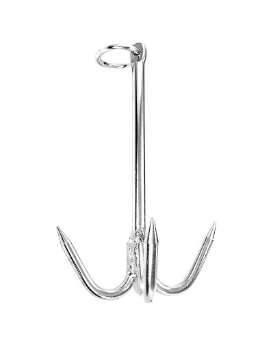 Wurfanker / Suchanker aus Edelstahl A4 AISI 316 / Länge 200 mm Wurfanker / Suchanker aus Edelstahl A4 AISI 316 / Länge 200 mm von Yacht Steel