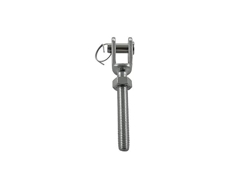 Yacht Steel Gabel mit Linksgewinde M6 aus Edelstahl AISI316/A4 Yacht Steel Gabel mit Linksgewinde M6 aus Edelstahl AISI316/A4 von Yacht Steel