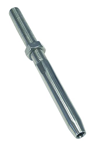 Yacht Steel Gewindeterminal mit Mutter, Links M10, 63mm Yacht Steel Gewindeterminal mit Mutter, Links M10, 63mm von Yacht Steel