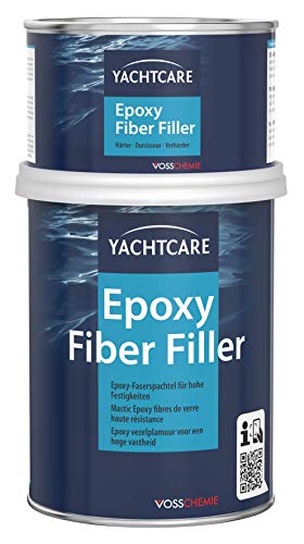 Yachtcare Epoxy Fiber Filler Glasfaserspachtel 2kg - Faserverstärkte Epoxy Spachtelmasse von Yachtcare