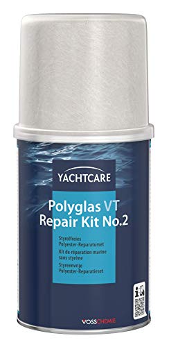 Yachtcare Uni POLYGLAS Repair KIT VT Nr. 2 Polyesterharz, 800g von Yachtcare