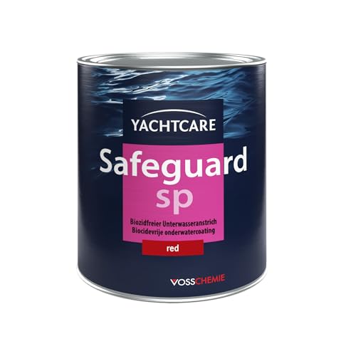 Yachtcare Unisex – Erwachsene Safeguard SP rot Biozidfreier Unterwasseranstrich, 750ml Yachtcare Unisex – Erwachsene Safeguard SP rot Biozidfreier Unterwasseranstrich, 750ml von Yachtcare