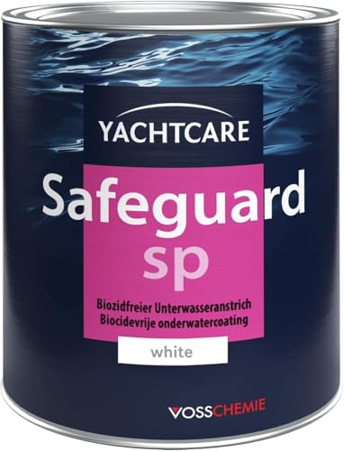 Yachtcare Unisex – Erwachsene Safeguard SP weiß Biozidfreier Unterwasseranstrich, 750ml Yachtcare Unisex – Erwachsene Safeguard SP weiß Biozidfreier Unterwasseranstrich, 750ml von Yachtcare