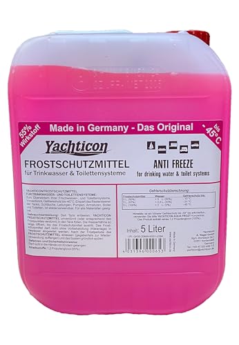 YACHTICON Frostschutzmittel für Trinkwasser- und Toilettensysteme 5 Liter YACHTICON Frostschutzmittel für Trinkwasser- und Toilettensysteme 5 Liter von YACHTICON