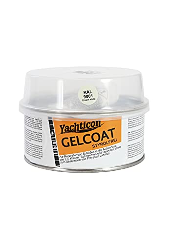 YACHTICON Gelcoat Spachtel 250g RAL 9001 cremeweiß von YACHTICON
