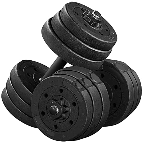 Yaheetech 2er Set Kurzhalten Hantelset mit Oberfläche aus Kunststoff Hantelset Verstellbare Gewichte 4x2kg / 4x1,5kg / 4x1,25kg Yaheetech 2er Set Kurzhalten Hantelset mit Oberfläche aus Kunststoff Hantelset Verstellbare Gewichte 4x2kg / 4x1,5kg / 4x1,25kg von Yaheetech
