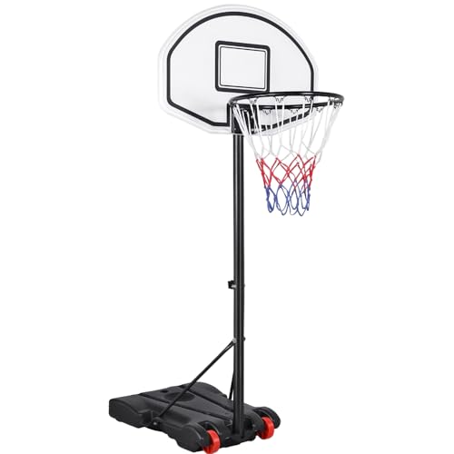 Yaheetech Basketballständer Mobile Basketballkorb mit Rollen und befüllbarer Ständer Höhenverstellbar Basketballanlage Outdoor Tragbar Korbanlage für 14+ Jahre Alt Yaheetech Basketballständer Mobile Basketballkorb mit Rollen und befüllbarer Ständer Höhenverstellbar Basketballanlage Outdoor Tragbar Korbanlage für 14+ Jahre Alt von Yaheetech