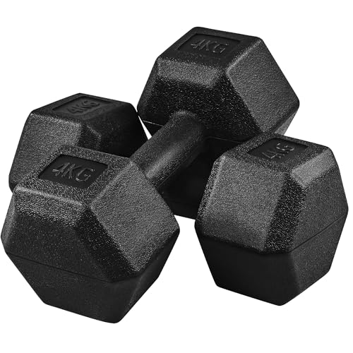 Yaheetech Hanteln Set 2er Kurzhanteln für Krafttraining oder zu Hause Hantelset 2 stück Hanteln Dumbbell Set Fitness 2er Set 2x4 kg Yaheetech Hanteln Set 2er Kurzhanteln für Krafttraining oder zu Hause Hantelset 2 stück Hanteln Dumbbell Set Fitness 2er Set 2x4 kg von Yaheetech