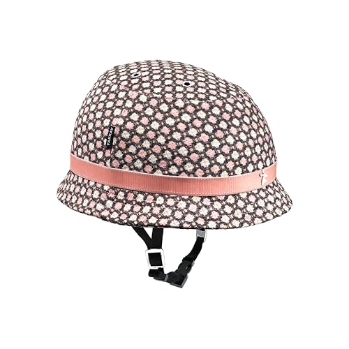 YAKKAY Tokyo Rose Cover + Helm | Größe M | Fahrradhelm Cover & Smart Two Fahrrad Helm Set | Öltuch Helmmütze für Damen & Herren | Tauschbarer Helmüberzug aus beschichteter Baumwolle YAKKAY Tokyo Rose Cover + Helm | Größe M | Fahrradhelm Cover & Smart Two Fahrrad Helm Set | Öltuch Helmmütze für Damen & Herren | Tauschbarer Helmüberzug aus beschichteter Baumwolle von Yakkay