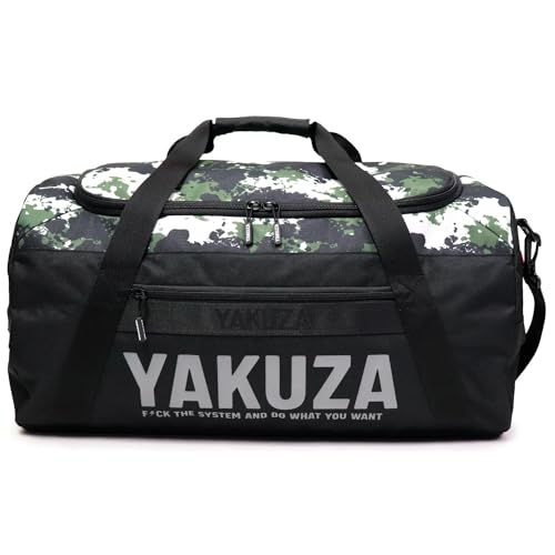 Yakuza Unisex Tweak Weekender Sporttasche, Schwarz/Camouflage, Einheitsgröße von Yakuza