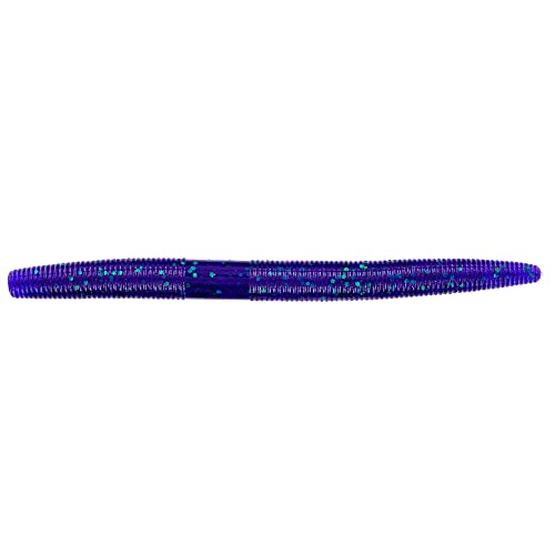 Gary Yamamoto Senko Juni Bug Violett, 12,7 cm, mit smaragdfarbener Flocke, 10 Stück Gary Yamamoto Senko Juni Bug Violett, 12,7 cm, mit smaragdfarbener Flocke, 10 Stück von Yamamoto