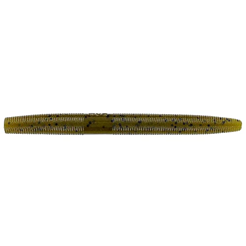 Gary Yamamoto Senko Kürbis mit großer schwarzer Flocke, 10,2 cm, Grün, 10 Stück Gary Yamamoto Senko Kürbis mit großer schwarzer Flocke, 10,2 cm, Grün, 10 Stück von Yamamoto