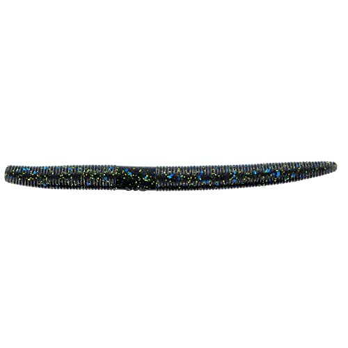 Gary Yamamoto Senko Smoke mit Schwarz, Blau und Chartreuse Flocke, 12,7 cm, 10 Stück Gary Yamamoto Senko Smoke mit Schwarz, Blau und Chartreuse Flocke, 12,7 cm, 10 Stück von Yamamoto