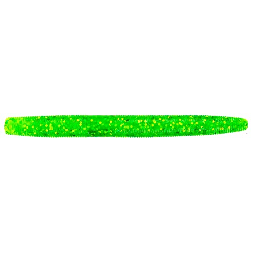 Yamamoto Unisex-Erwachsene Senko Angelköder aus weichem Kunststoff, einfach zu bedienen, Barschköder Angel-Weichplastik-Köder, Chartreuse mit großer Grün-und Chartreuse-Flocke, 4 Inch Yamamoto Unisex-Erwachsene Senko Angelköder aus weichem Kunststoff, einfach zu bedienen, Barschköder Angel-Weichplastik-Köder, Chartreuse mit großer Grün-und Chartreuse-Flocke, 4 Inch von Yamamoto