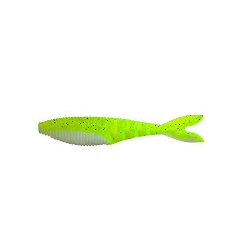 Yamamoto Unisex-Erwachsene YAM-134-06-909 Zako Chartreuse Shad, 10,2 cm, 6 Stück, Multi, 4 in Yamamoto Unisex-Erwachsene YAM-134-06-909 Zako Chartreuse Shad, 10,2 cm, 6 Stück, Multi, 4 in von Yamamoto