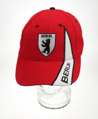 Yantec Basecap Berlin Rot/Weiß Cap Yantec Basecap Berlin Rot/Weiß Cap von Yantec Fans