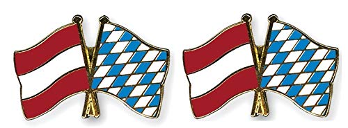 Österreich - Bayern Freundschaftspin 2er Pack Österreich - Bayern Freundschaftspin 2er Pack von Yantec Pins