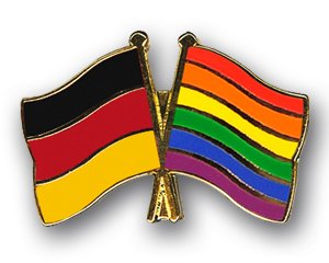 Yantec Freundschaftspin 1er Pack Deutschland Regenbogen Pin Anstecknadel Doppelflaggenpin Yantec Freundschaftspin 1er Pack Deutschland Regenbogen Pin Anstecknadel Doppelflaggenpin von Yantec Pins