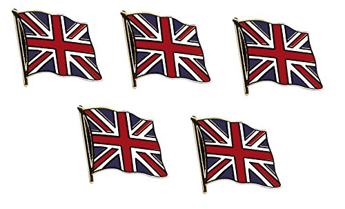 Yantec Pins 5er Pack Großbritannien Flaggenpin Flagge Yantec Pins 5er Pack Großbritannien Flaggenpin Flagge von Yantec Pins
