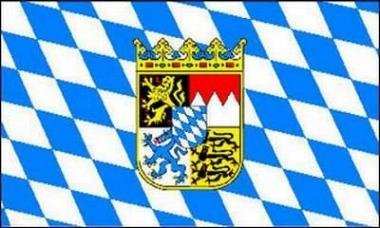 Motorradflagge Bayern mit Wappen ca. 26 * 40 cm Flagge Fahne Motorradflagge Bayern mit Wappen ca. 26 * 40 cm Flagge Fahne von Yantec