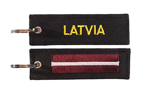 Yantec Schlüsselanhänger Lettland von Yantec