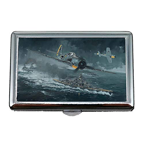 Yanteng Weltkrieg Flugzeuge, Zigarettenetui Box, Kämpfer Mädchen Namen, Visitenkartenetui Visitenkartenetui Edelstahl Yanteng Weltkrieg Flugzeuge, Zigarettenetui Box, Kämpfer Mädchen Namen, Visitenkartenetui Visitenkartenetui Edelstahl von YENDOSTEEN