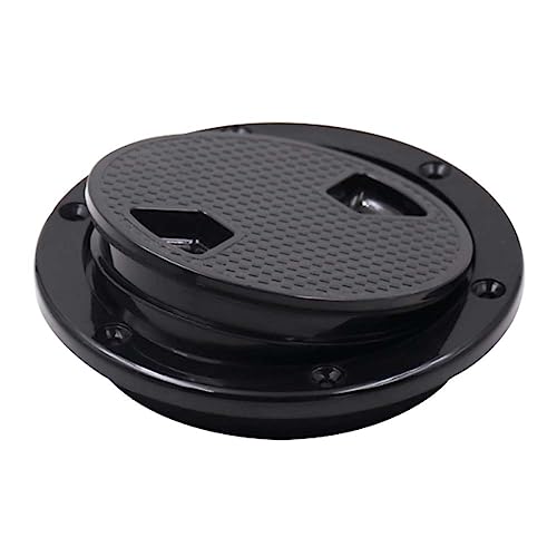 Yaoliucp Bootsschluckabdeckung Inspektion Schluck Cover runden Marine Deck Platte Kajak -Accessoire 8 Zoll, Bootsschlüsselabdeckung von Yaoliucp