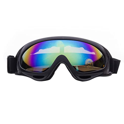 Yaoliucp Skibrillen Winter Winddicht staubdestfisch doppelte Kugellinsen Schneebrille für Outdoor -Sportfarbe, Skibrille von Yaoliucp