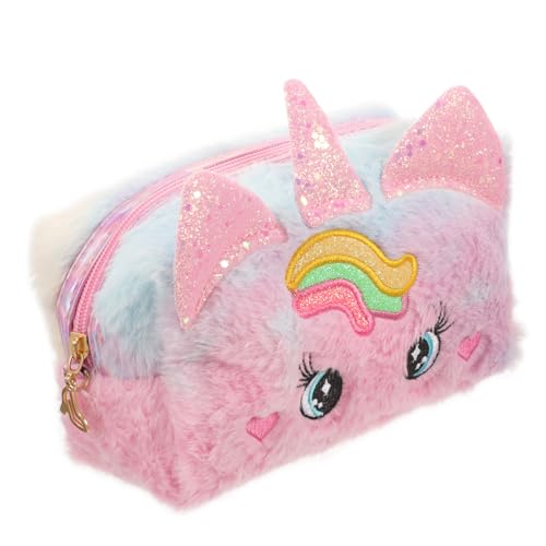 Yardenfun Einhorn Kosmetiktasche Reise Organizer Tasche Toilettenartikel Reißverschlusstaschen Zum Organisieren Von Kulturbeuteln Make Up Tasche Für Teenager Kosmetiktasche Make Up von Yardenfun