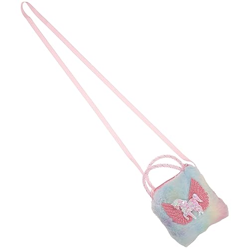 Yardenfun Mädchen mit Einhorn Tasche Einhorn Handtasche mit Schultergurt Schultertasche Crossbody Schultergurt Handtaschen Tragetasche Einhorn Umhängetasche die Einkaufstasche Einhorn von Yardenfun