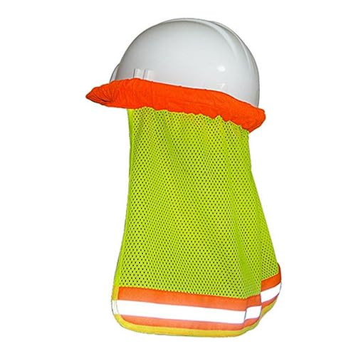Yardenfun Netz Sonnenschutz Schutz Netz Hutüberzug Reflektierender Streifen Hutüberzug Helmüberzug Nackenschutz von Yardenfun