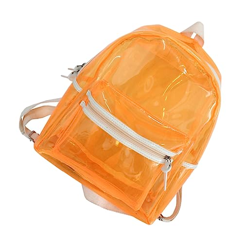 Yardenfun Schultasche Tragbarer Rucksack Durchsichtiger Rucksack Transparenter Gelee Rucksack von Yardenfun