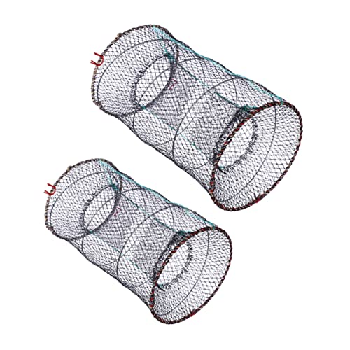 2St Fischkäfig edelstahlgewebe krebsfalle Langusten Garnele Netzstrümpfe Fischernetz multifunktionale Köderfalle professionelle Angelfalle Flusskrebs Handwurfnetz Metall 2St Fischkäfig edelstahlgewebe krebsfalle Langusten Garnele Netzstrümpfe Fischernetz multifunktionale Köderfalle professionelle Angelfalle Flusskrebs Handwurfnetz Metall von Yardwe