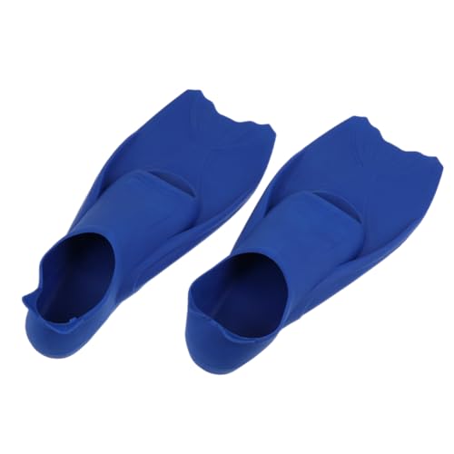 Yardwe 1 Paar offene Fersenflossen schwimmutensilien Diving fins Tauchausrüstung Schwimmflossen Blaue Flossen Schnorcheln Tauchflossen Fußflossen tragbar Werkzeug Schnorchelflossen Blue von Yardwe