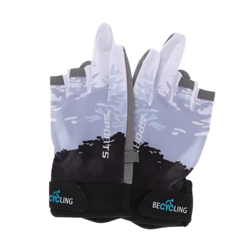 Yardwe 1 Paar rutschfeste Billardhandschuhe Snooker-Handschuh Eishockey-Handschuhe Fahrrad Fitness Handschuhe Ultraleichte Sonnenschutzhandschuhe Angelhandschuhe Herren Billardgolf von Yardwe