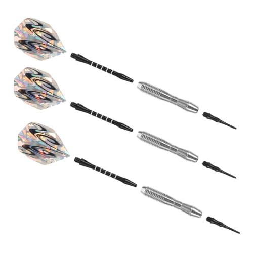 Yardwe 1 Satz Darts Halter Zielpunkte Dartkoffer Billard- Flechette Schwimmbad Plastikköpfe Sicherheitsdart Spielzeugpfeile lustig Sportbedarf Freizeitbedarf für draußen drinnen von Yardwe