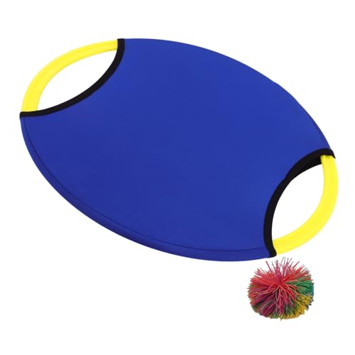 Yardwe 1 Satz Hüpfballplatte für draußen Kindergarten Ballfangspiel-Set für Partys für Schulanfang Ballspielzeug werfen Ballfangspielzeug Abs Blue von Yardwe