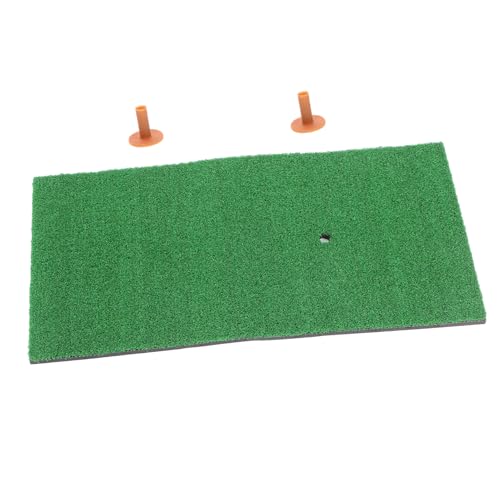 Yardwe 1 Übungsmatte Matte Üben Sie das der Matte Home-Putting-Matte Indoor-Putting-Matten Matten setzen Innenmatte Hackmatte Tragbare Schlagmatte tragbare Matte Green von Yardwe