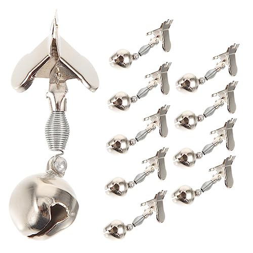 Yardwe 10st Metallglocke Angelrutenglocke Aus Metall Tragbare Angelglockenclips Angelrutenglocken Angeln Im Freien Angelwerkzeug Normale Fischerglocken Angelglocke Aus Metall Alarm Yardwe 10st Metallglocke Angelrutenglocke Aus Metall Tragbare Angelglockenclips Angelrutenglocken Angeln Im Freien Angelwerkzeug Normale Fischerglocken Angelglocke Aus Metall Alarm von Yardwe