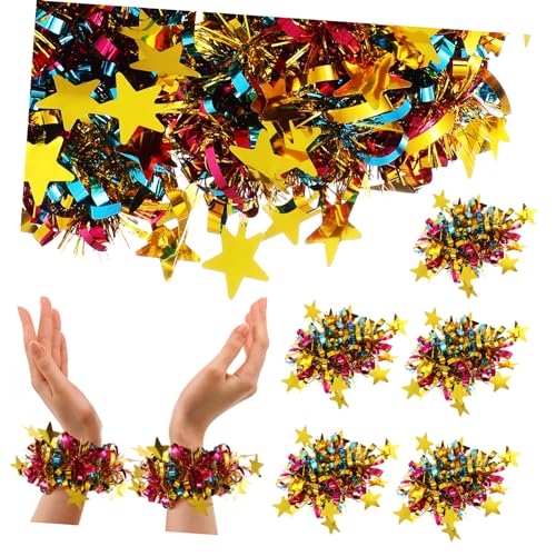 Yardwe 14 STK Tanz-Handgelenk- Cheerleading-Pompons Pompons jubeln porristas Prost schlimm Cheerleading Pompoms Pompons für Cheerleader Cheerleader-Zeug Pom Poms Cheerleading Plastik von Yardwe