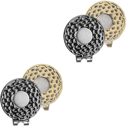 Yardwe 2 Sätze Golfhut-Clip Golfstampfer Werkzeug Zum Markieren Von Golfbällen Golfmütze Bucket-Golf Golfrasen Golfball Marker Golfmarkergeschenke Ballmarker Zinklegierung 2 Stück * 2 Yardwe 2 Sätze Golfhut-Clip Golfstampfer Werkzeug Zum Markieren Von Golfbällen Golfmütze Bucket-Golf Golfrasen Golfball Marker Golfmarkergeschenke Ballmarker Zinklegierung 2 Stück * 2 von Yardwe