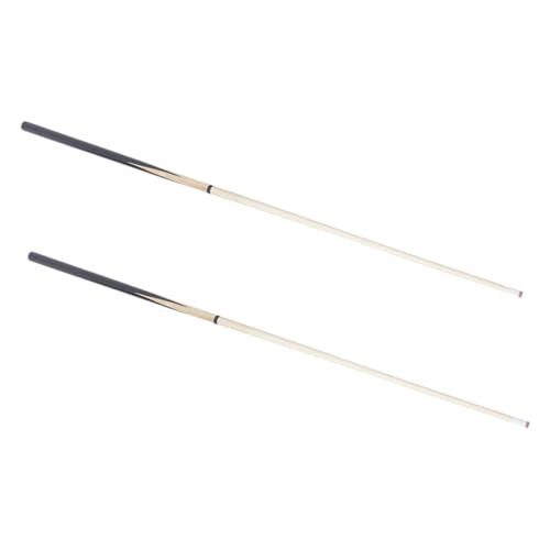 Yardwe 2er Set Billard Queue Langer Pool Cue Für Erwachsene Billiard Queue Stick Für Billardtisch Hochwertige Billardstöcke Für Präzises Spiel von Yardwe