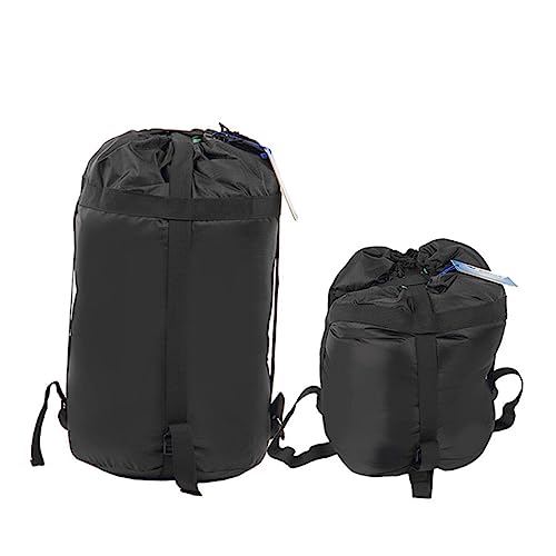 Yardwe 2 Stück Ultraleichte Kompressionsbeutel Aus Oxford Stoff Für Schlafsack Reisen Und Camping Aufbewahrungsbeutel Outdoor Organizer Faltbar Für Erwachsene Wandern von Yardwe