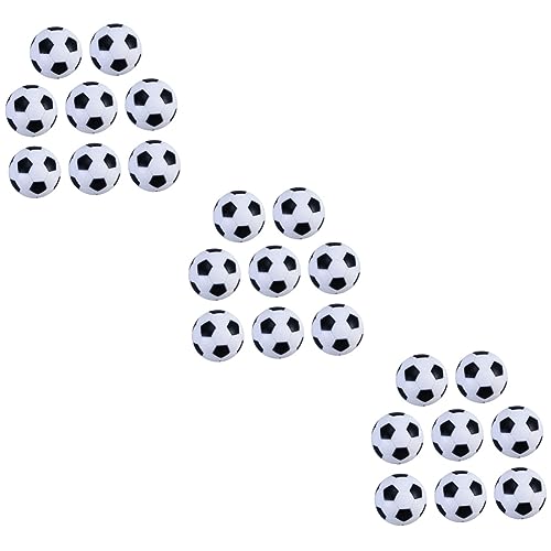 Yardwe 24 Stück Fußball Tischfußball Mini Ersatzfußbälle von Yardwe