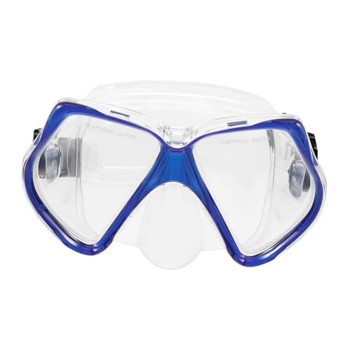 Yardwe 2St Taucherbrille Schwimmbrille schwimmbrilen Diving mask Schwimmen Brille Herren Wassersportbrille tauchsieder verstellbare Riemenbrille Herrenbrille zum Schwimmen gehärtetes Glas von Yardwe