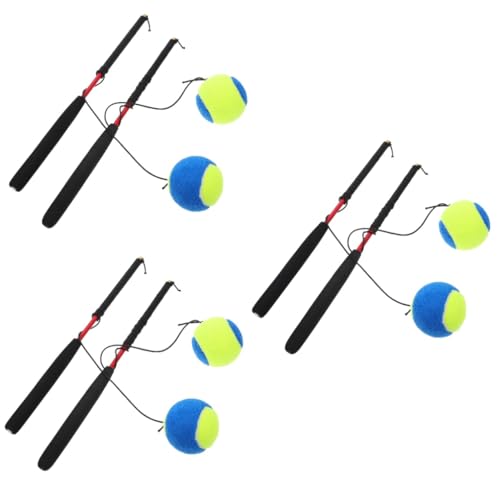 Yardwe 3 Sätze Springender Hüpfball Yoga-Ball Mini-Basketball -Spinner- zappeln turngeräte sportgeräte zugumzug Outdoor-Fitnessbälle Outdoor-Trainingszubehör Stahl von Yardwe