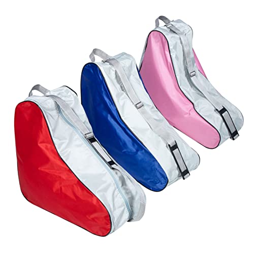 Yardwe 3St Tasche für Rollschuhe Frauen Koffer Tragetasche für Damen Aufbewahrungstasche für Schlittschuhe Verschleißfeste Schlittschuhtasche Handtasche Roller Skates Yardwe 3St Tasche für Rollschuhe Frauen Koffer Tragetasche für Damen Aufbewahrungstasche für Schlittschuhe Verschleißfeste Schlittschuhtasche Handtasche Roller Skates von Yardwe