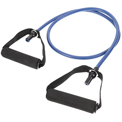 Yardwe 4 Stück Seil ziehen gymnastikband sportgeräte Fitness Straps fitnessgeräte Fitness Equipment Fitnessstudio Stärke Ausbildung tragbares Stretchband übung Griff Griff Emulsion Blue von Yardwe