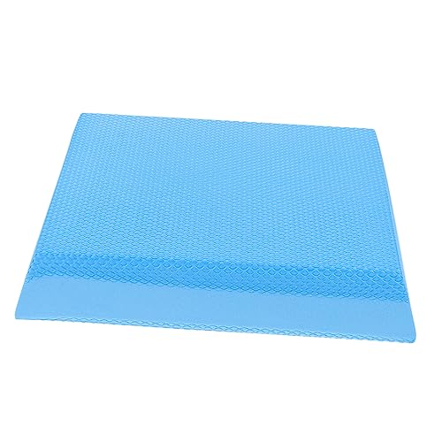 Yardwe 4 Stück Yoga Balance Pad Yoga-Knieschoner Yoga-Matten Yogamatte mit Gurt Küchenmatte Gymnastik Yoga Balance Board Yoga Knieschoner Balance-Bodenpolster professionelle Pads TPE Blue von Yardwe